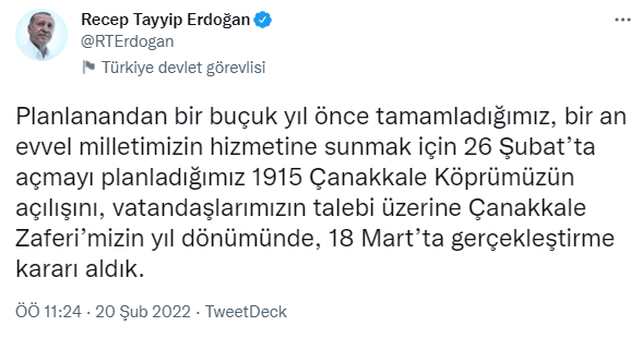 Çanakkale Köprüsü